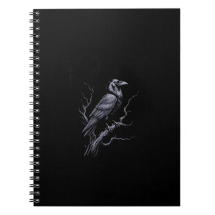 Carnet Corbeau F-Caw-F Oiseau Drôle qui Dit Humour Meme