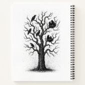 Carnet Corbeau gothique – par BurnsInHell (Dos)