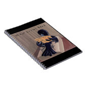 Carnet Corbeau lisant le corbeau drôle (Côté Droit)