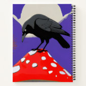 Carnet Corbeau Mystique Gothique (Dos)