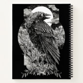 Carnet Corbeau Mystique Sombre (Dos)