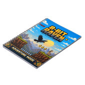 Carnet Corbeau, Pixel Art Rétro 8 Bits (Côté gauche)