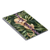 Carnet Corde Violette Singe (Côté Droit)