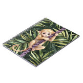 Carnet Corde Violette Singe (Côté gauche)