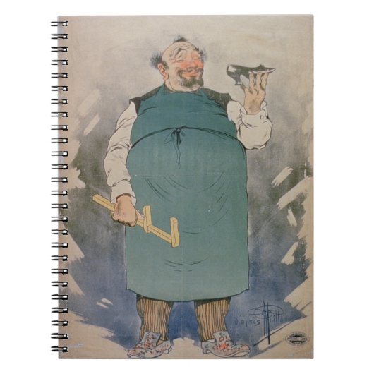 Carnet Cordonnier (litho de couleur) (Devant)