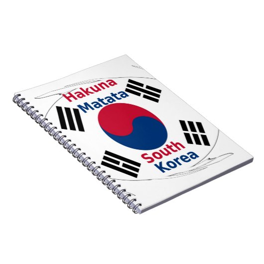 Carnet Corée du Sud Hakuna Matata (Côté Droit)