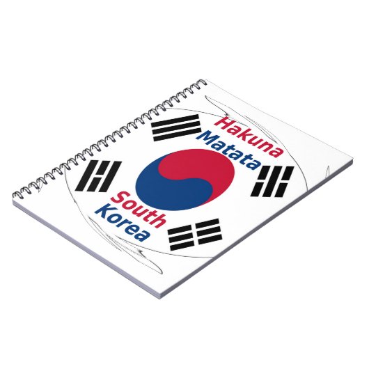 Carnet Corée du Sud Hakuna Matata (Côté gauche)