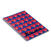 Carnet Corée Kpop Red Blue Hand Heart School (Côté Droit)