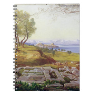 Carnet Corfou de l'ascension, c.1856-64 (huile sur la