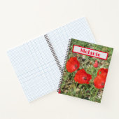Carnet Corfou Red Poppies (Intérieur)