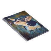 Carnet Corgi avec le papillon (Côté Droit)