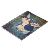 Carnet Corgi avec le papillon (Côté gauche)