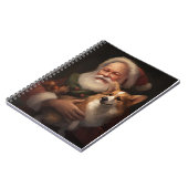 Carnet Corgi avec Noël Festif du Père Noël (Côté gauche)