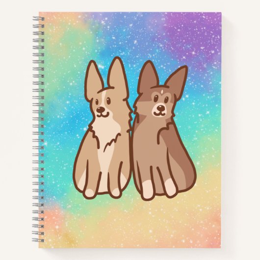 Carnet Corgi Buddies (Devant)