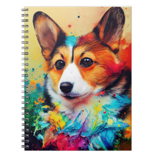 Carnet Corgi chien animal animal familier adorable compag
