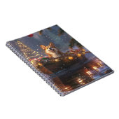 Carnet Corgi Christmas Festive Voyage (Côté Droit)