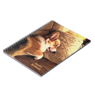 Carnet Corgi de Gallois de Pembroke de sommeil