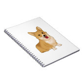 Carnet Corgi doux et souriant (Côté Droit)