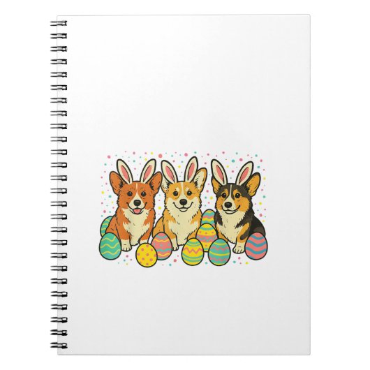 Carnet Corgi Easter T-Shirt_1 (Devant)