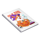 Carnet Corgi Halloween (Côté Droit)