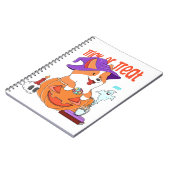 Carnet Corgi Halloween (Côté gauche)