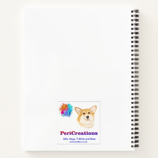 Carnet Corgi multi-cardigan (Dos)