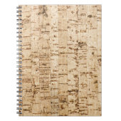Carnet Cork oak (Devant)