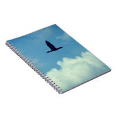 Carnet Cormorant en vol (Côté Droit)