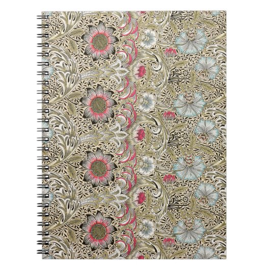 Carnet Corncockle de William Morris (1917-1925). (Devant)