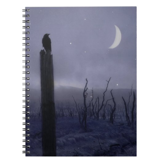 Carnet Corneille Dans Une Dystopie Violette (Devant)