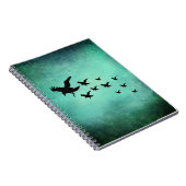 Carnet Corneilles volantes (Côté Droit)