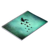 Carnet Corneilles volantes (Côté gauche)