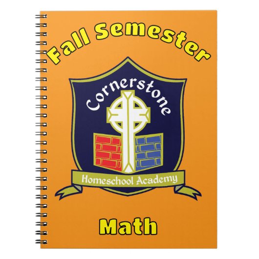 Carnet Cornerstone Homeschool Academy mis à jour (Devant)