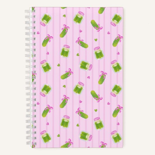 Carnet Cornichon Rose (Recto)