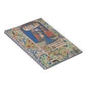 Carnet Coronation de Marie Manuscrit lumineux médiéval (Côté Droit)