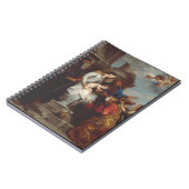 Carnet Coronation de Saint Rosalia par Anthony van Dyck (Côté gauche)