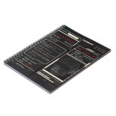 Carnet Corrompu - Techno-Brutalist Streetwear Design (Côté gauche)