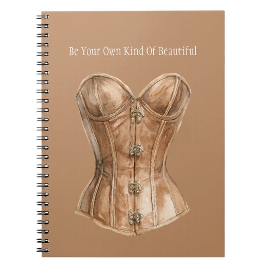 Carnet Corset Belle de Votre Propre Espèce (Devant)