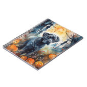 Carnet Corso De Canne D'Halloween Avec Peur Citrouille (Côté gauche)