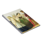 Carnet Cortège des caractères de Shakespeare (huile (Côté Droit)