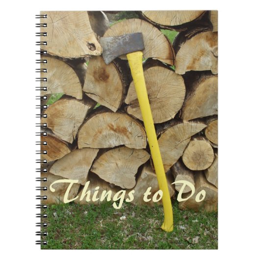 Carnet Corvée-Hache et tas de bois de l'oncle (Devant)