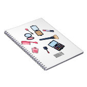 Carnet Cosmétique / maquillage illustration (Côté Droit)