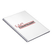 Carnet Cosmétologue de l'avenir (Côté Droit)