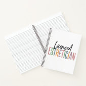 Carnet Cosmetologue esthétique agréé (Intérieur)