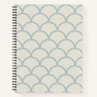Carnet Cosmic Bloom Scallops