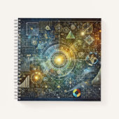 Carnet Cosmic Geometry & Scientific Harmony (Devant)