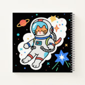 Carnet Cosmic Kitty : Des pattes en orbite (Dos)