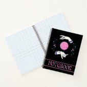 Carnet Cosmic Magical Hands Lune et étoiles (Intérieur)