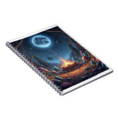 Carnet Cosmic Moonlight Campfire Fantasy Spiral Notebook (Côté Droit)