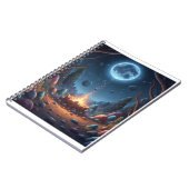 Carnet Cosmic Moonlight Campfire Fantasy Spiral Notebook (Côté gauche)